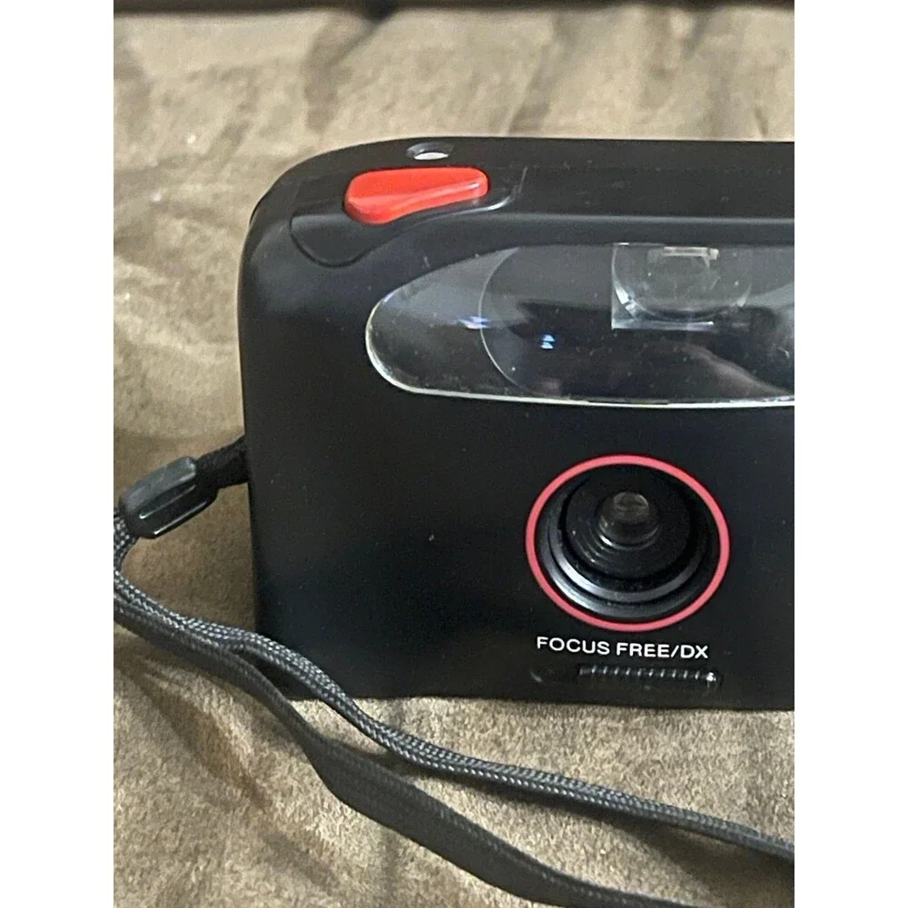 Vivitar PS44 35mm Film Camera‎ Flash Focus Free DX Pre-Owned Tested & Works